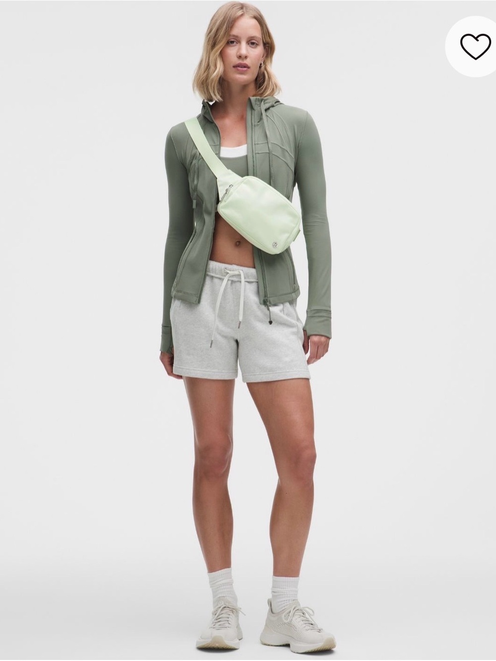 Lululemon Everywhere Belt Bag Large 2L - Matcha Magic/Silver - Picture 2 of 5